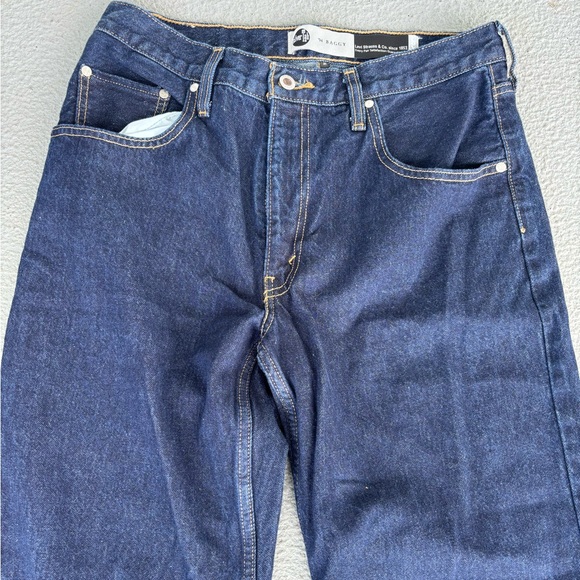 Levis Silvertab Jeans Blue '94 Baggy Skater Denim Casual Pockets (31x31) - Picture 4 of 5